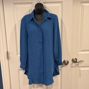 1P (8/10P) Chicos blue blouse - new with tag